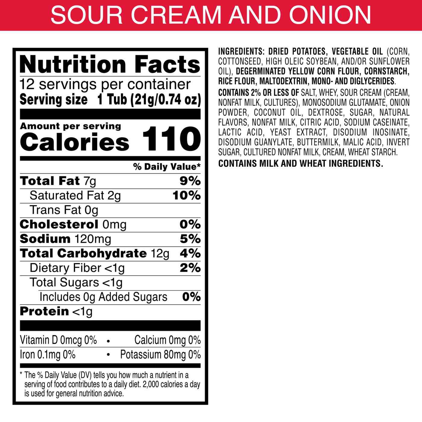 Pringles Sour Cream & Onion Snack Stacks Potato Crisps Chips; image 2 of 5