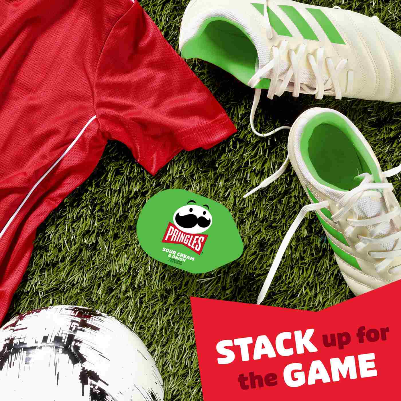 Pringles Sour Cream & Onion Snack Stacks Potato Crisps Chips; image 3 of 5