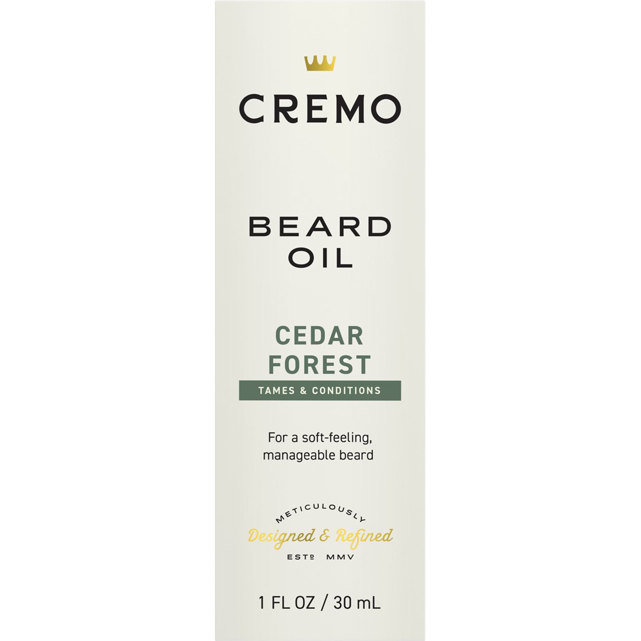 Cremo Conditioning Beard Oil - Cedar Forest - Shop Beard care at H-E-B