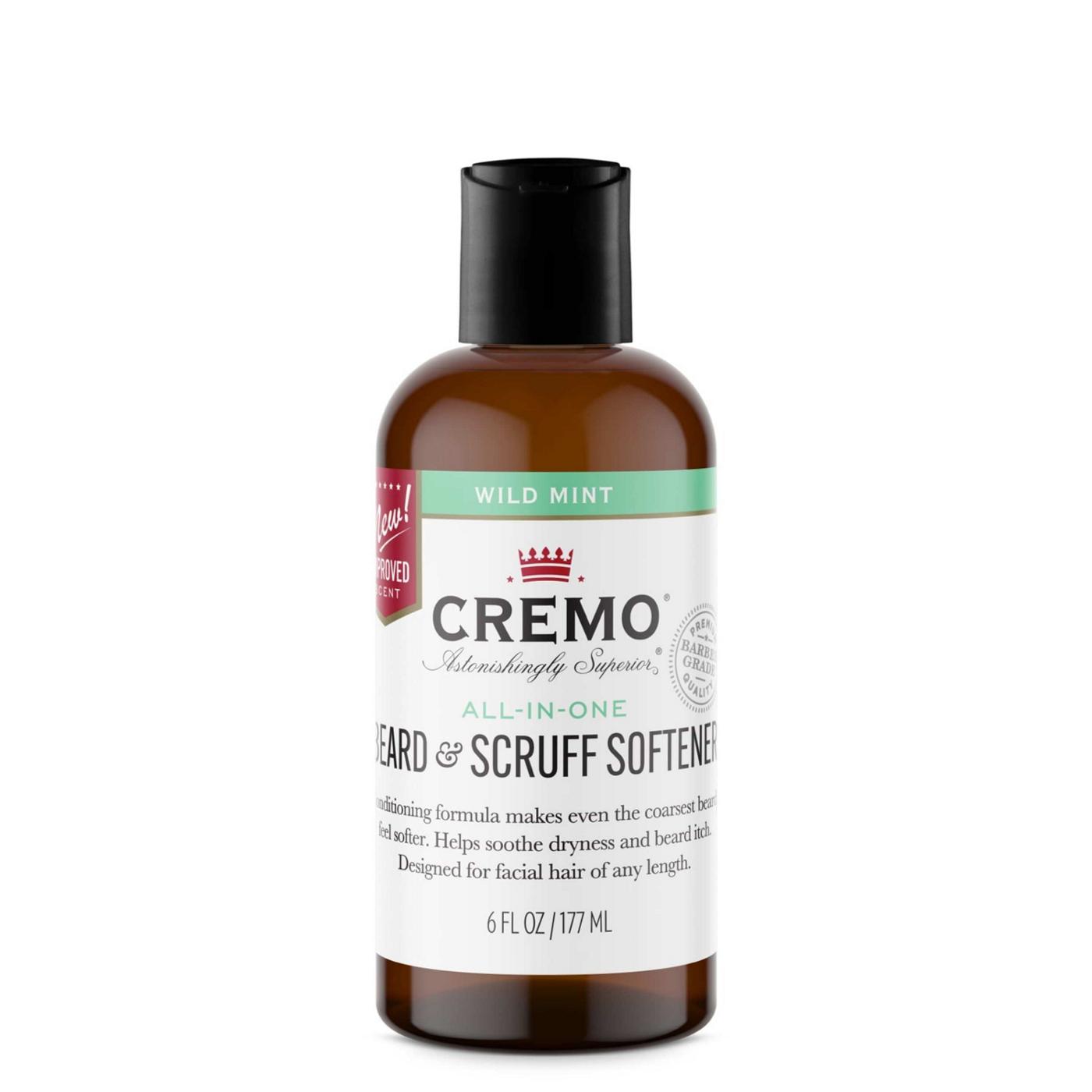 Cremo Beard Wash & Moisturizing Softener - Wild Mint; image 1 of 5