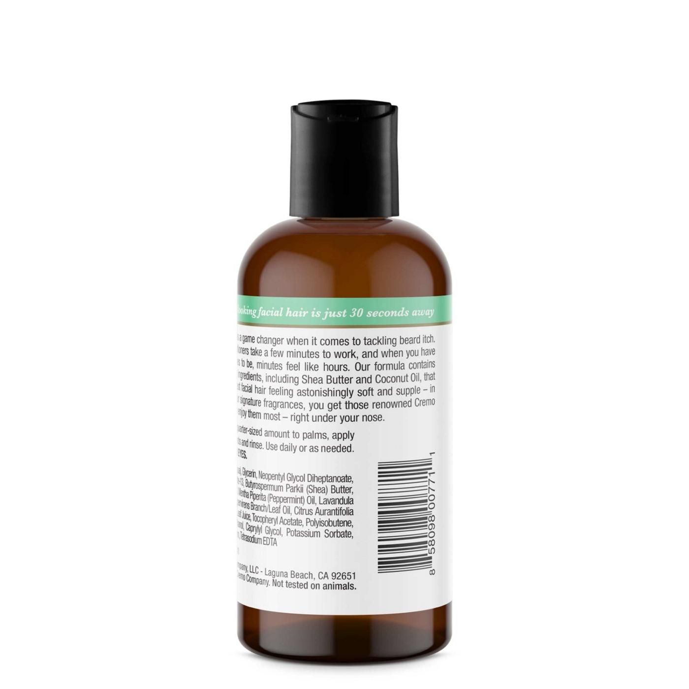 Cremo Beard Wash & Moisturizing Softener - Wild Mint; image 2 of 5