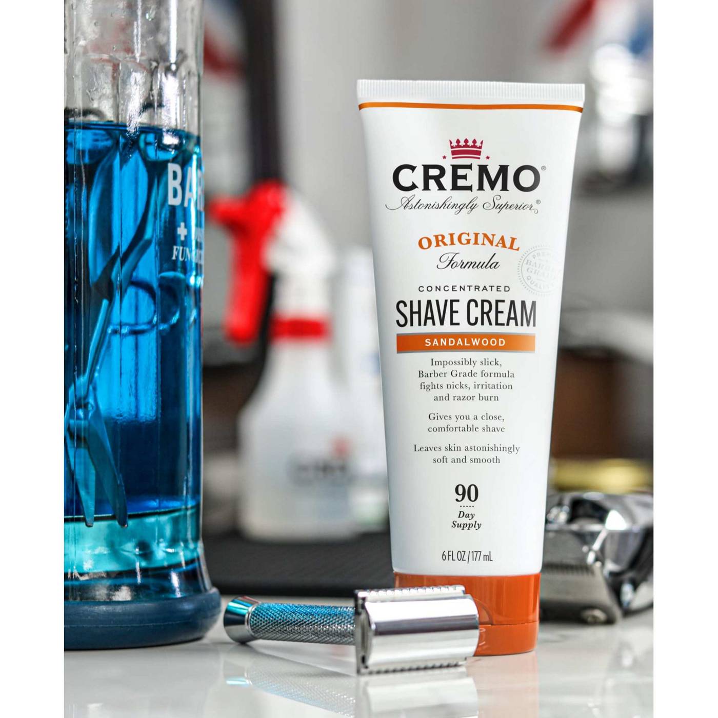 Cremo Shave Cream - Sandalwood; image 3 of 5