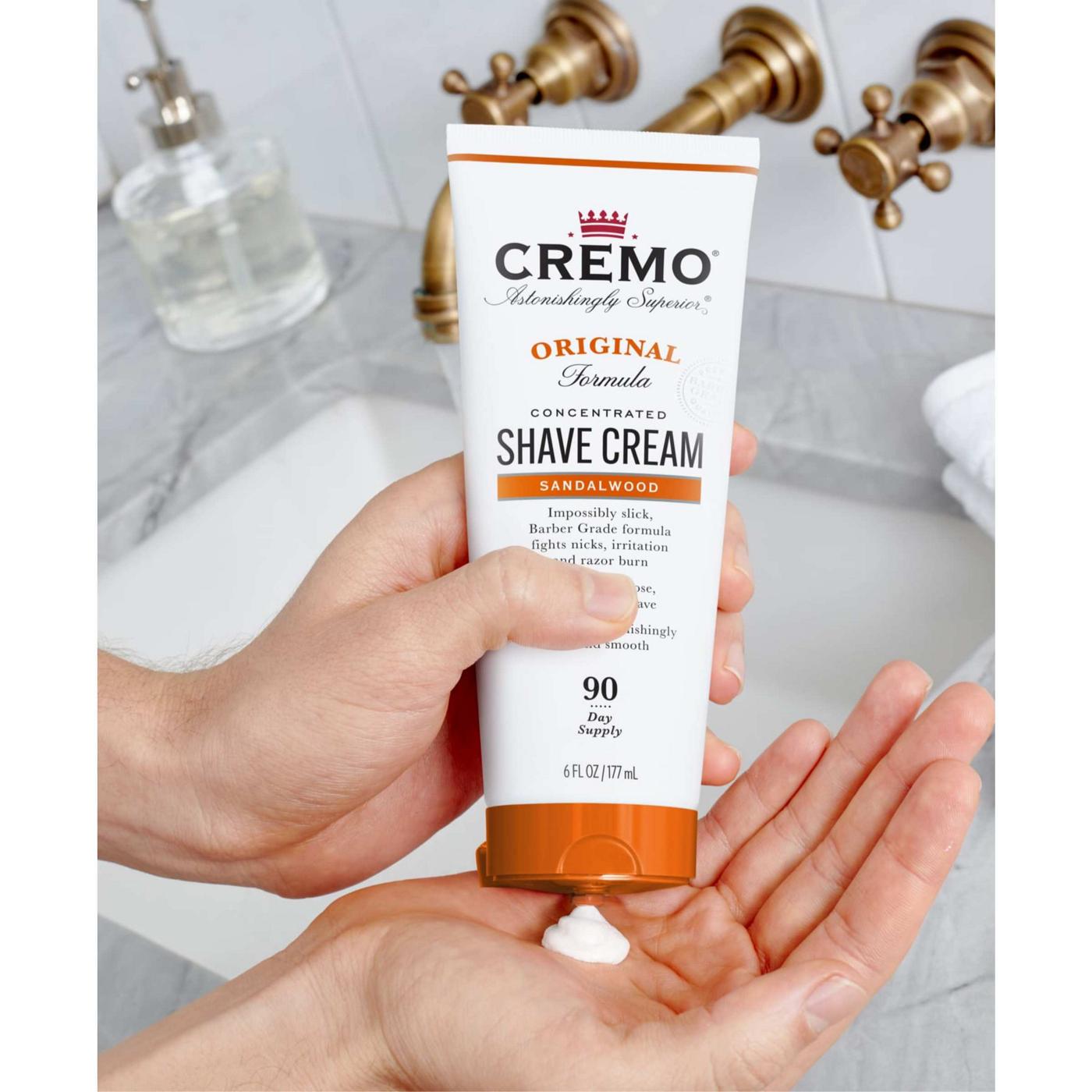 Cremo Shave Cream - Sandalwood; image 4 of 5