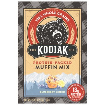 Kodiak 13g Protein Muffin Mix - Blueberry Lemon, 14 oz