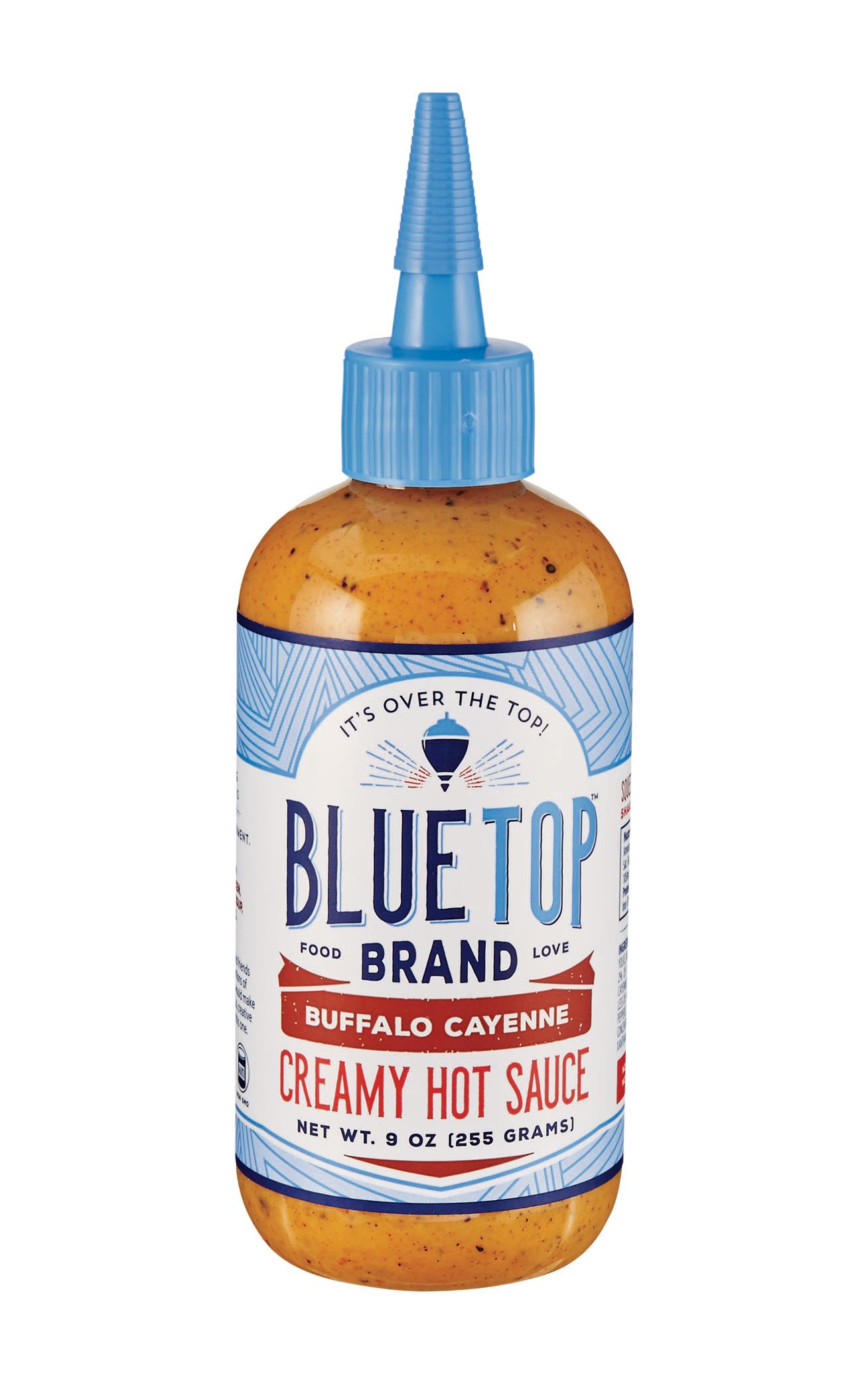 Blue Top Brand Buffalo Cayenne Creamy Hot Sauce Shop Hot Sauce at HEB
