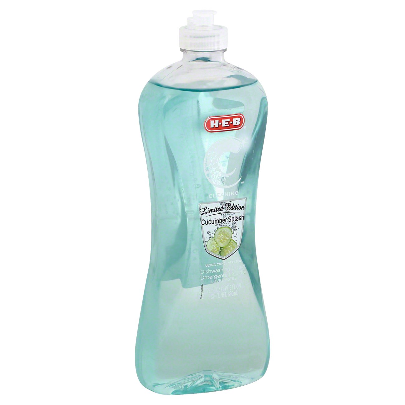 HEB Liquid Dish Cucumber Splash Shop Cleaners at HEB