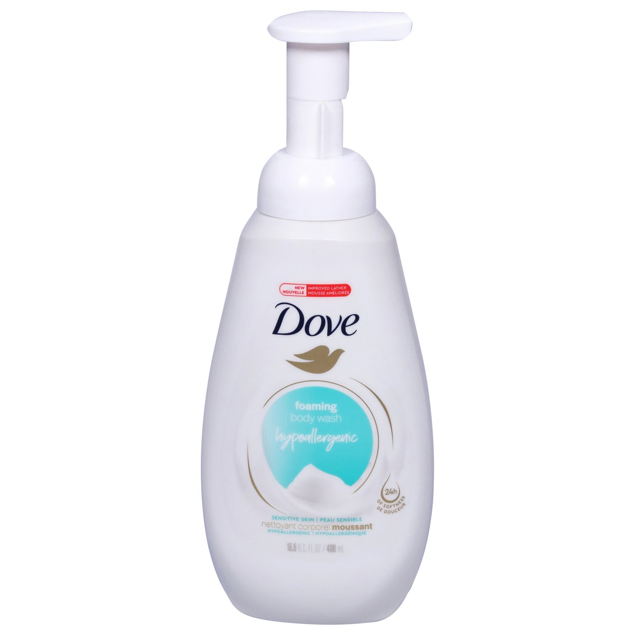 Dove Sensitive Skin Shower Foam Shop Cleansers & Soaps at HEB