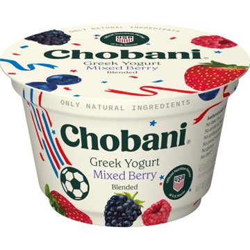 Chobani Low-Fat Mixed Berry Blended Greek Yogurt