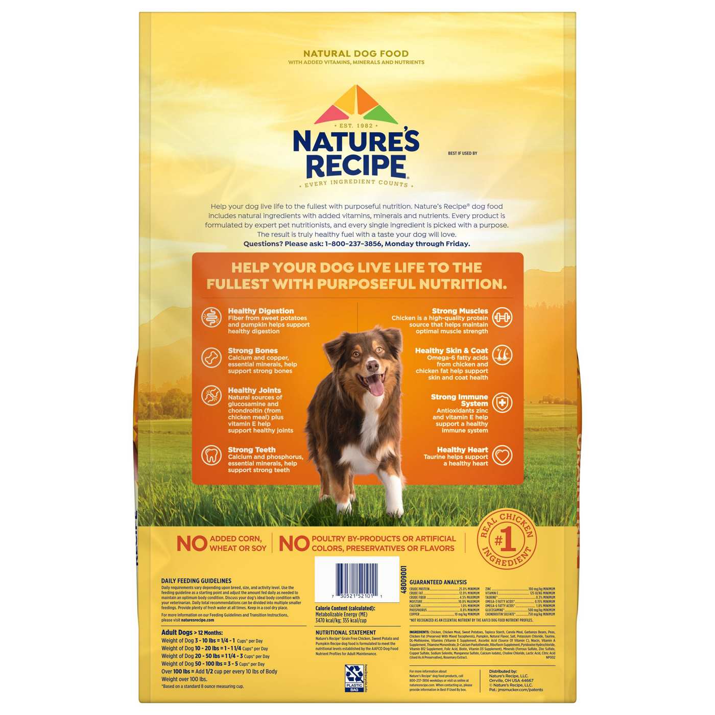 Nature s Recipe Grain Free Chicken Recipe Dry Dog Food Shop Food at H E B