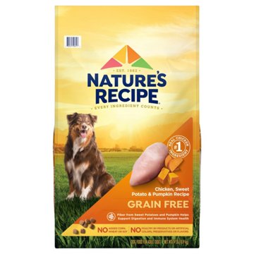 Nature's Recipe Grain Free Dry Dog Food - Chicken Recipe