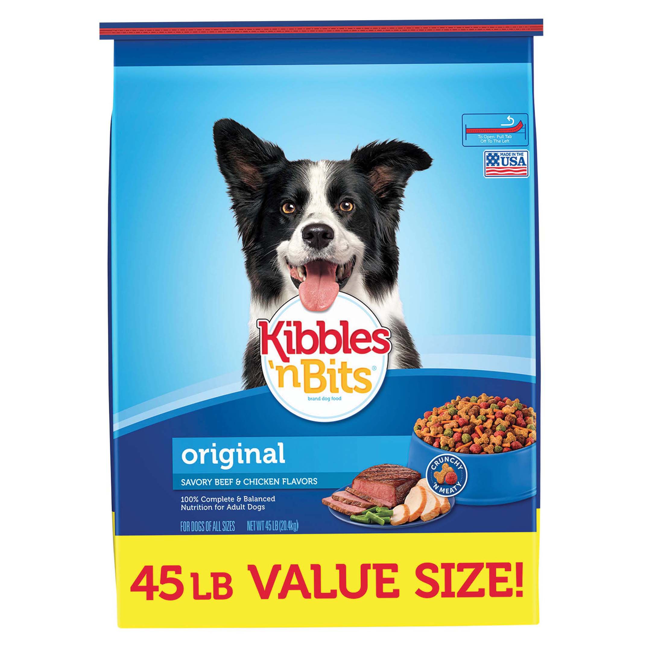 kibbles and bits 50 lb bag
