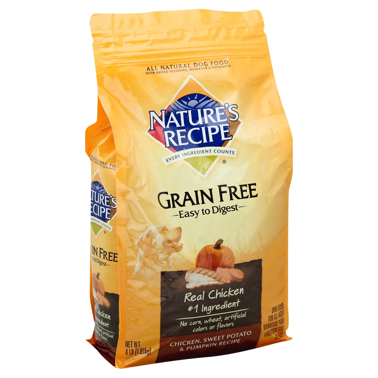 Nature's recipe clearance dry dog food