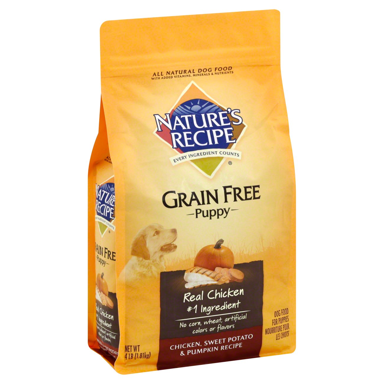 Nature recipe hot sale puppy food