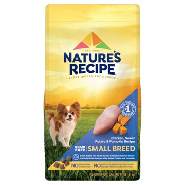 Nature's Recipe Grain Free Small Breed Chicken Recipe Dry Dog Food
