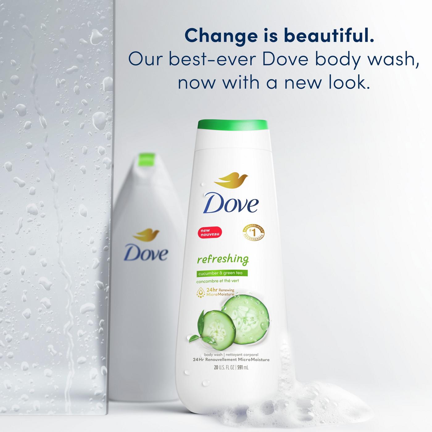 Dove Refreshing Body Wash Twin Pack - Cucumber & Green Tea; image 9 of 9