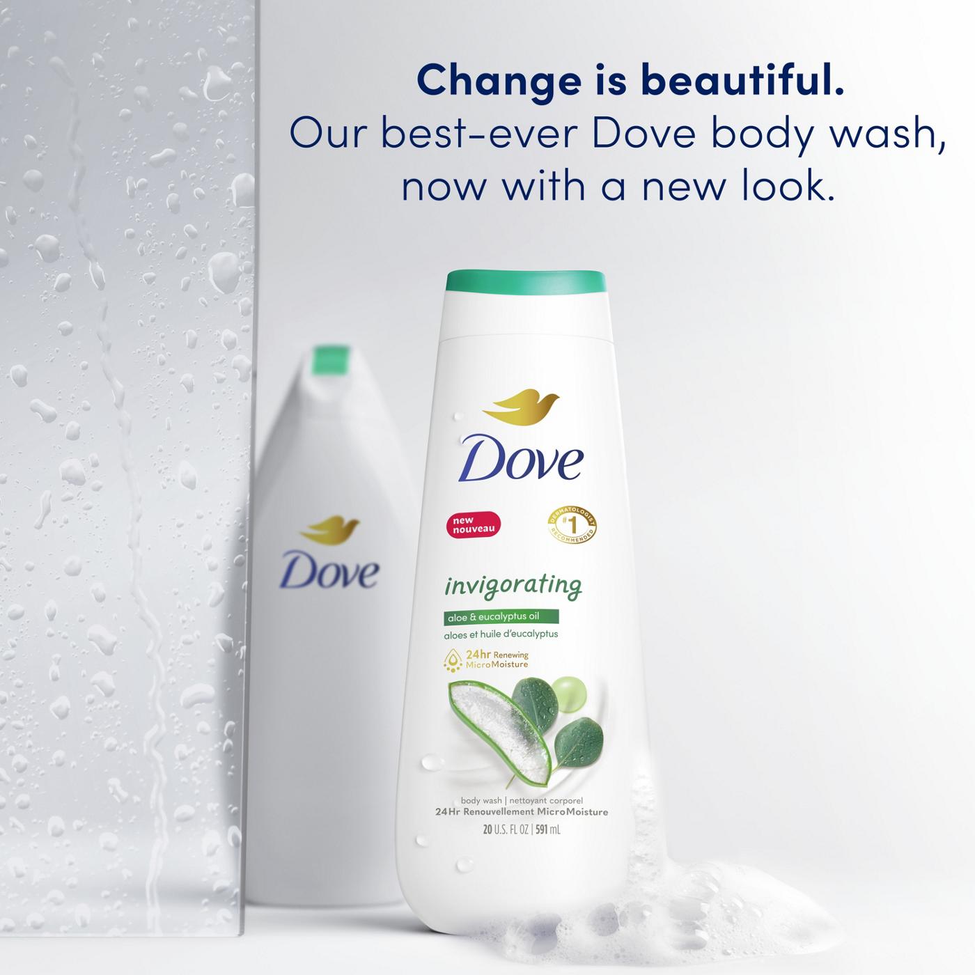 Dove Invigorating Body Wash - Aloe & Eucalyptus Oil; image 8 of 8