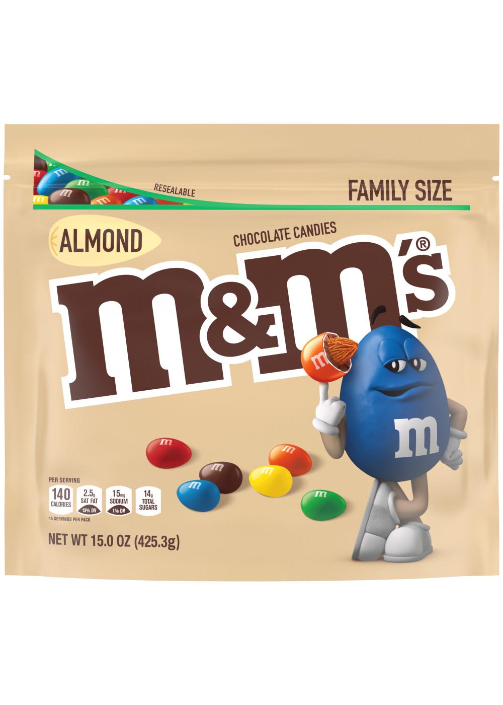M&M'S Almond Chocolate Candy - Family Size; image 1 of 10