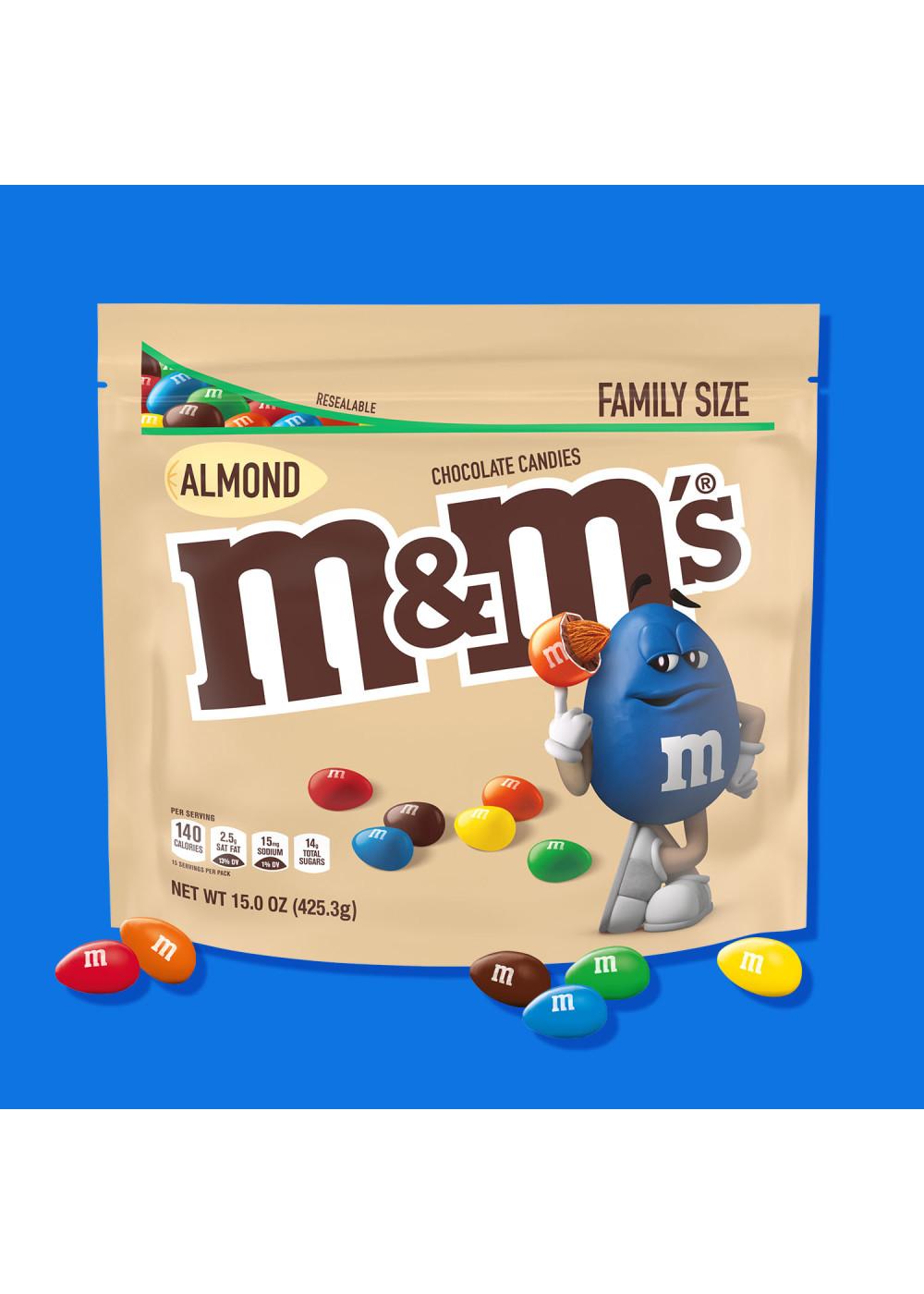 M&M'S Almond Chocolate Candy - Family Size; image 3 of 10