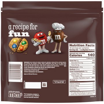 M&M'S Milk Chocolate Candy - Family Size, 18 oz