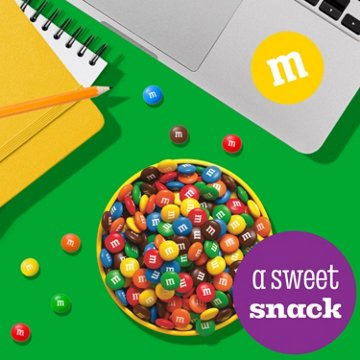 M&M'S Milk Chocolate Candy - Family Size, 18 oz