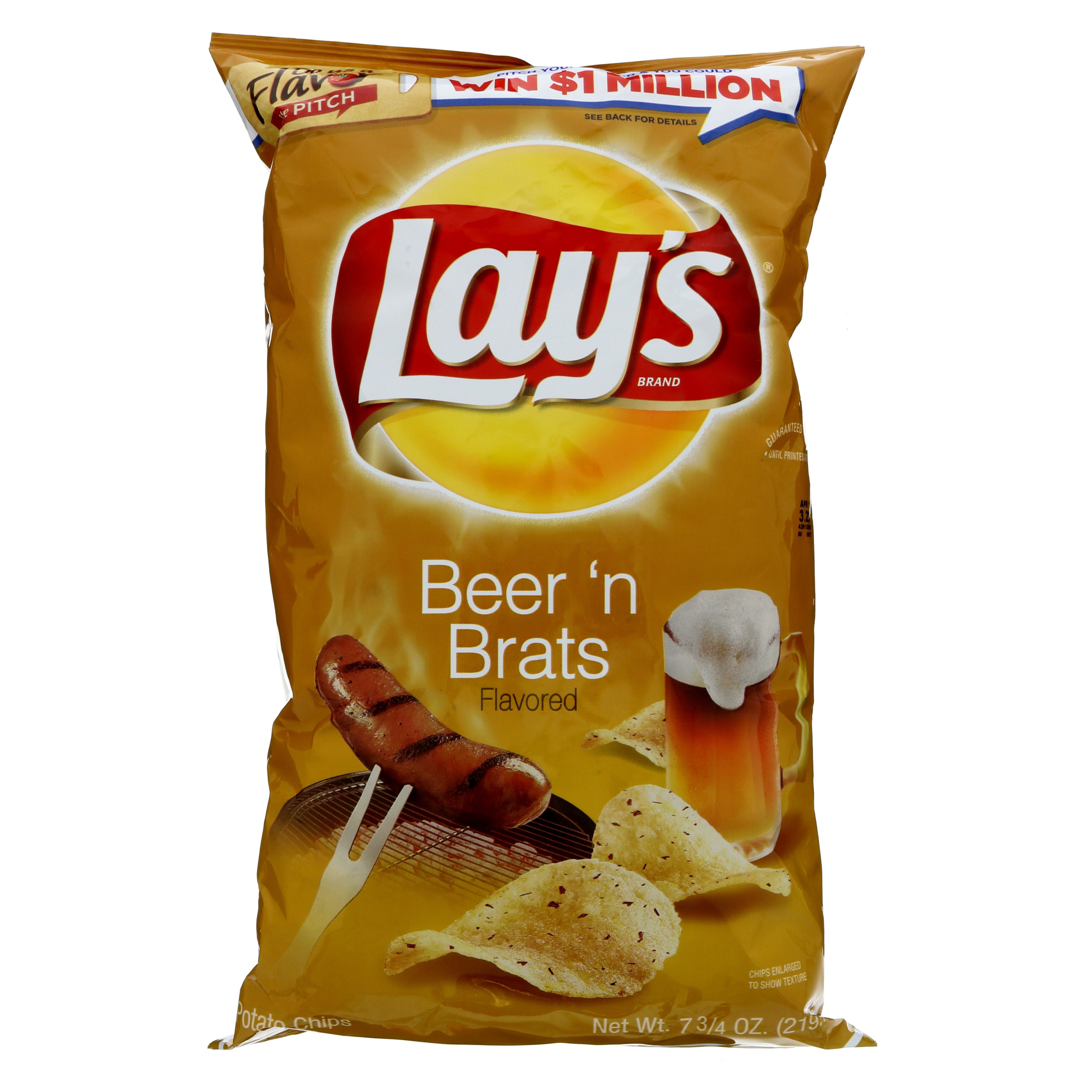 Lay's Beer 'n Brats Potato Chips Shop Chips at HEB