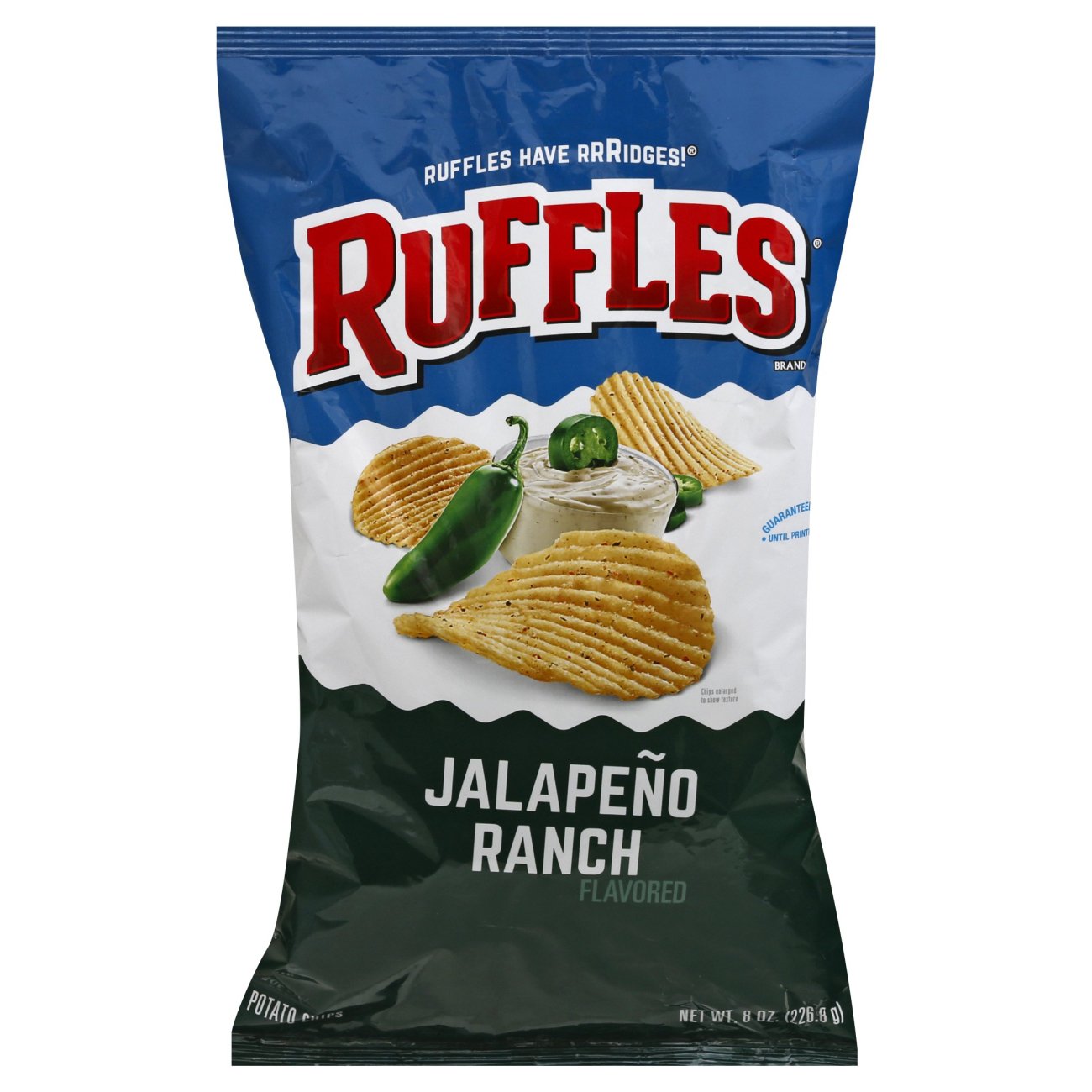 Lay's Ruffles Jalapeno Ranch Potato Chips - Shop Chips at H-E-B