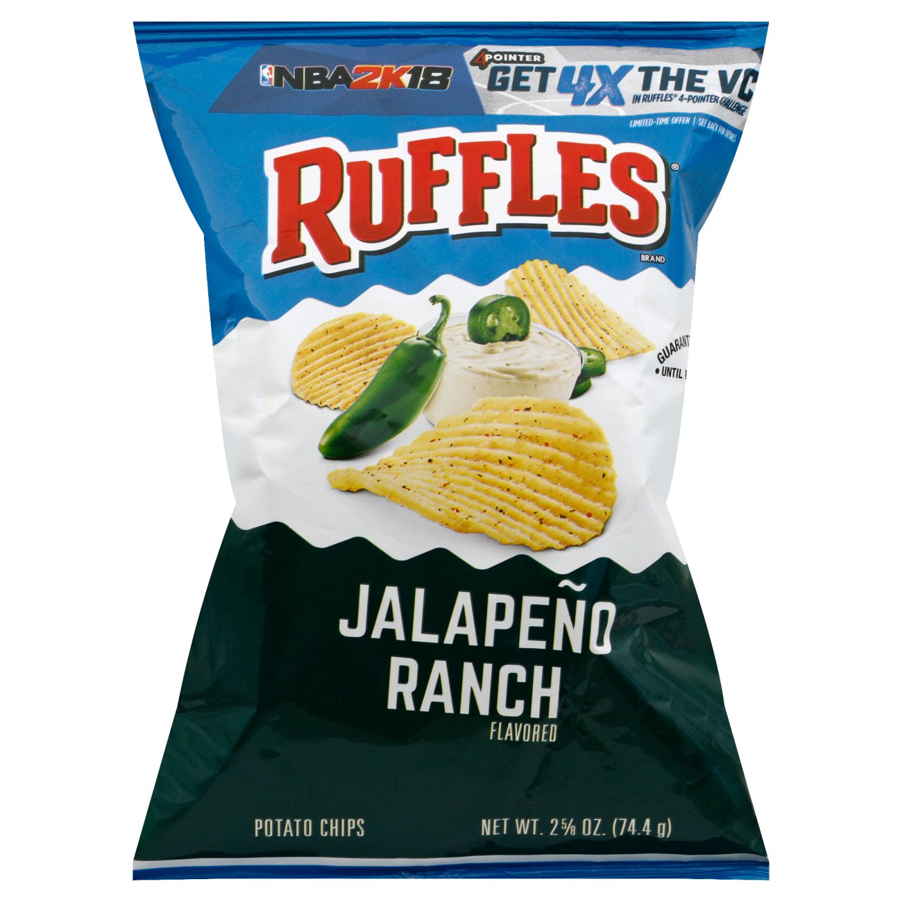 Ruffles Jalapeno Ranch - Shop Chips at H-E-B