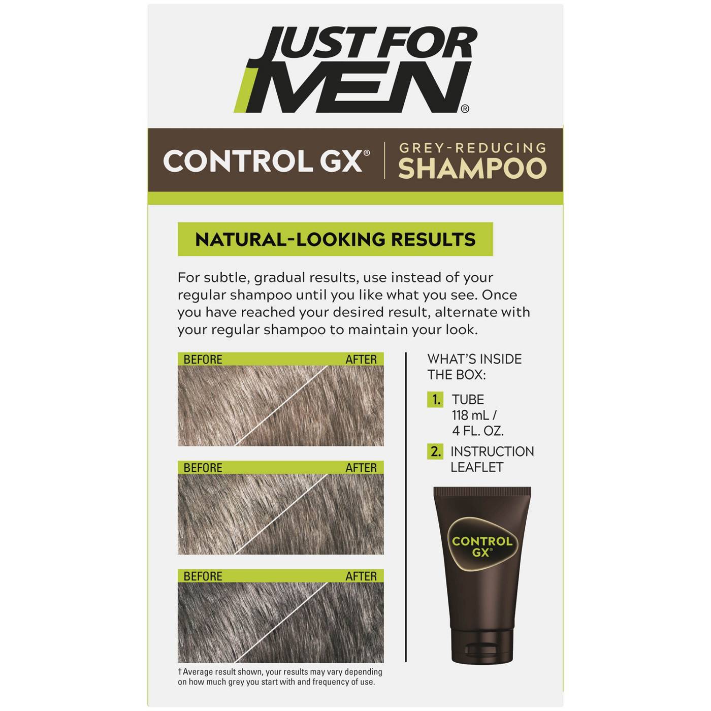 Just For Men Control GX Gray Reducing Shampoo; image 2 of 6