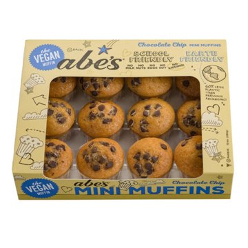 Abe's Vegan Mini Muffins - Chocolate Chip, 12 ct