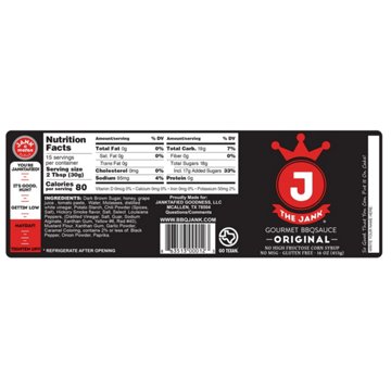The Jank Gourmet BBQ Sauce - Original