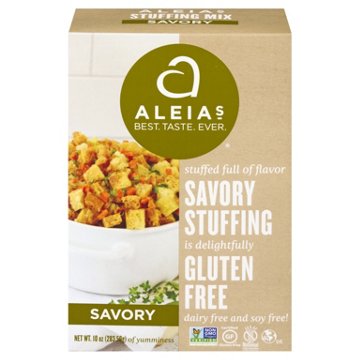 Aleia's Savory Gluten Free Stuffing Mix, 10 oz