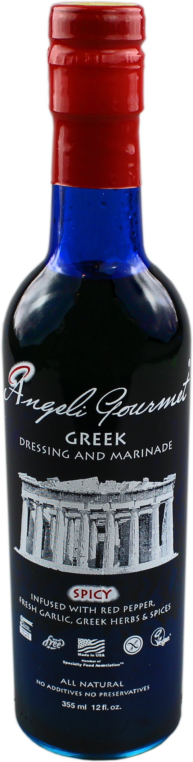 Angeli Gourmet Greek Dressing Spicy Shop Salad Dressings at HEB