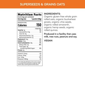 Nature's Path Organic Superfood Oats - Superseeds & Grains