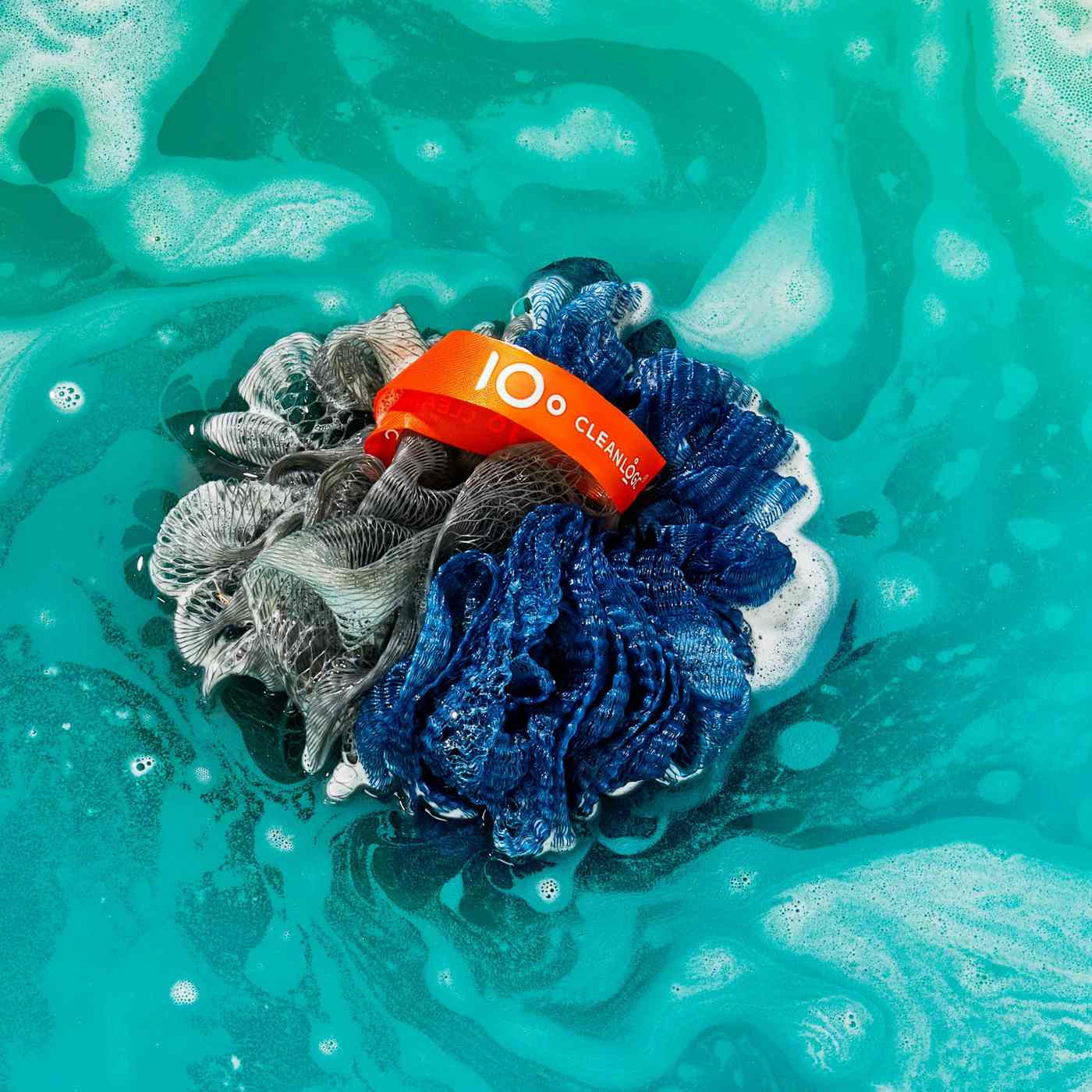 Cleanlogic Sport DualTexture Mesh Loofah Bath Sponge Shop