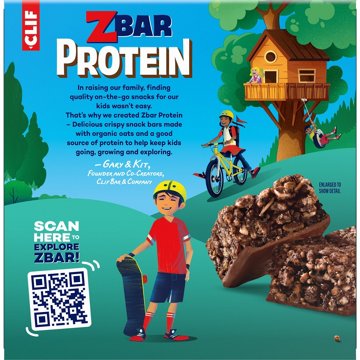 Clif Kid ZBar 5g Protein Snack Bars - Chocolate Mint