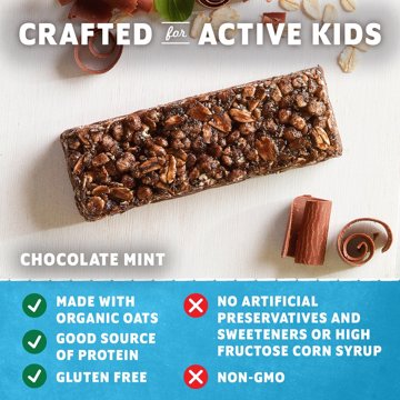 Clif Kid ZBar 5g Protein Snack Bars - Chocolate Mint