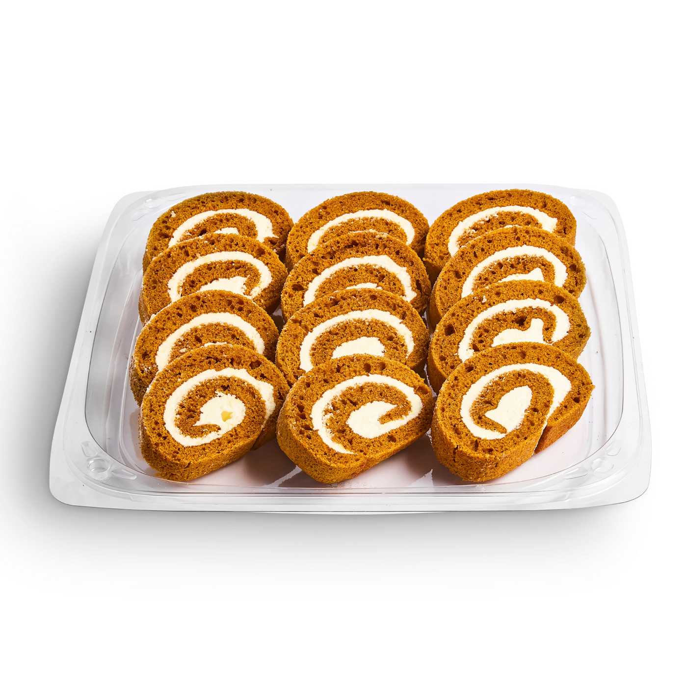 H-E-B Bakery Party Tray - Pumpkin Cake Rolls; image 1 of 3