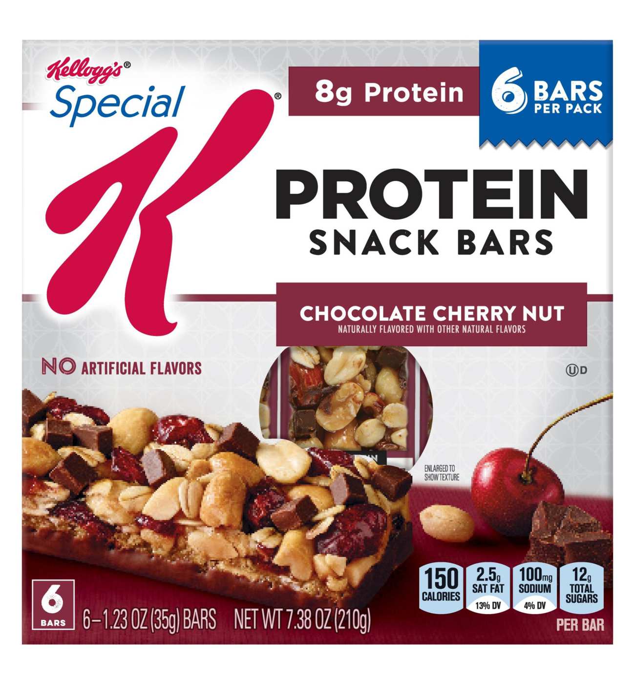 Kellogg's Special K Protein Snack Bars Chocolate Cherry Nut; image 2 of 2