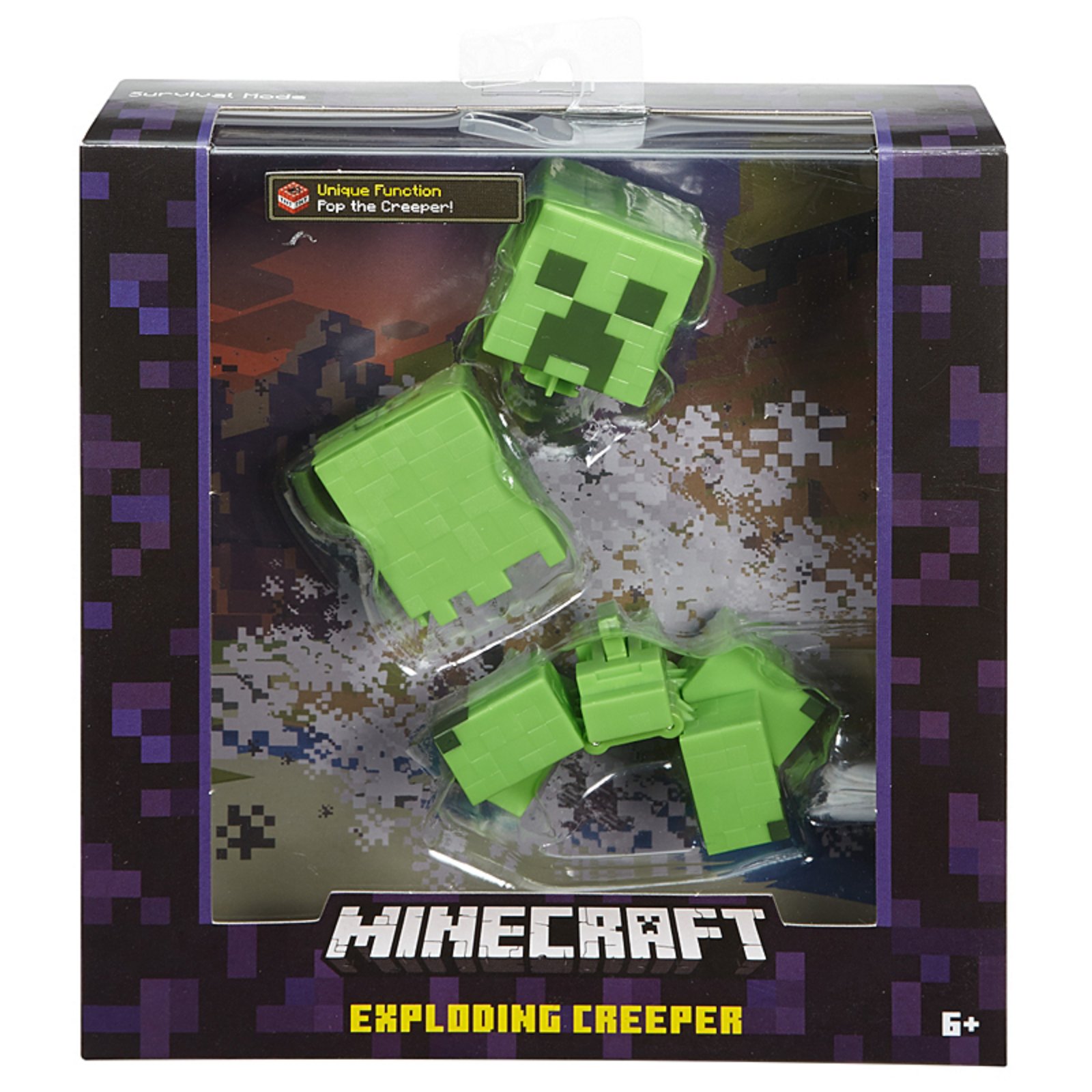 minecraft mini figures creeper