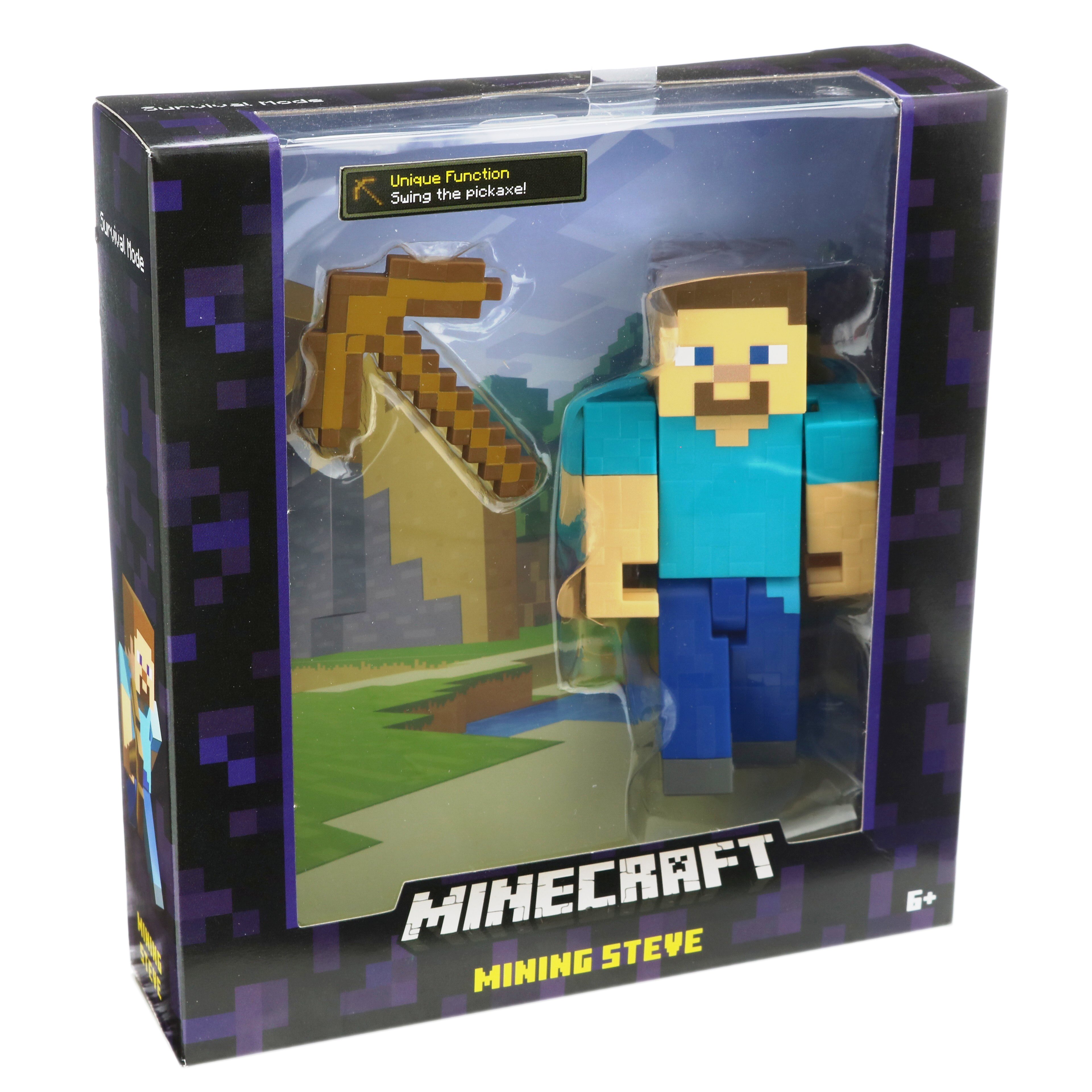 steve minecraft action figure