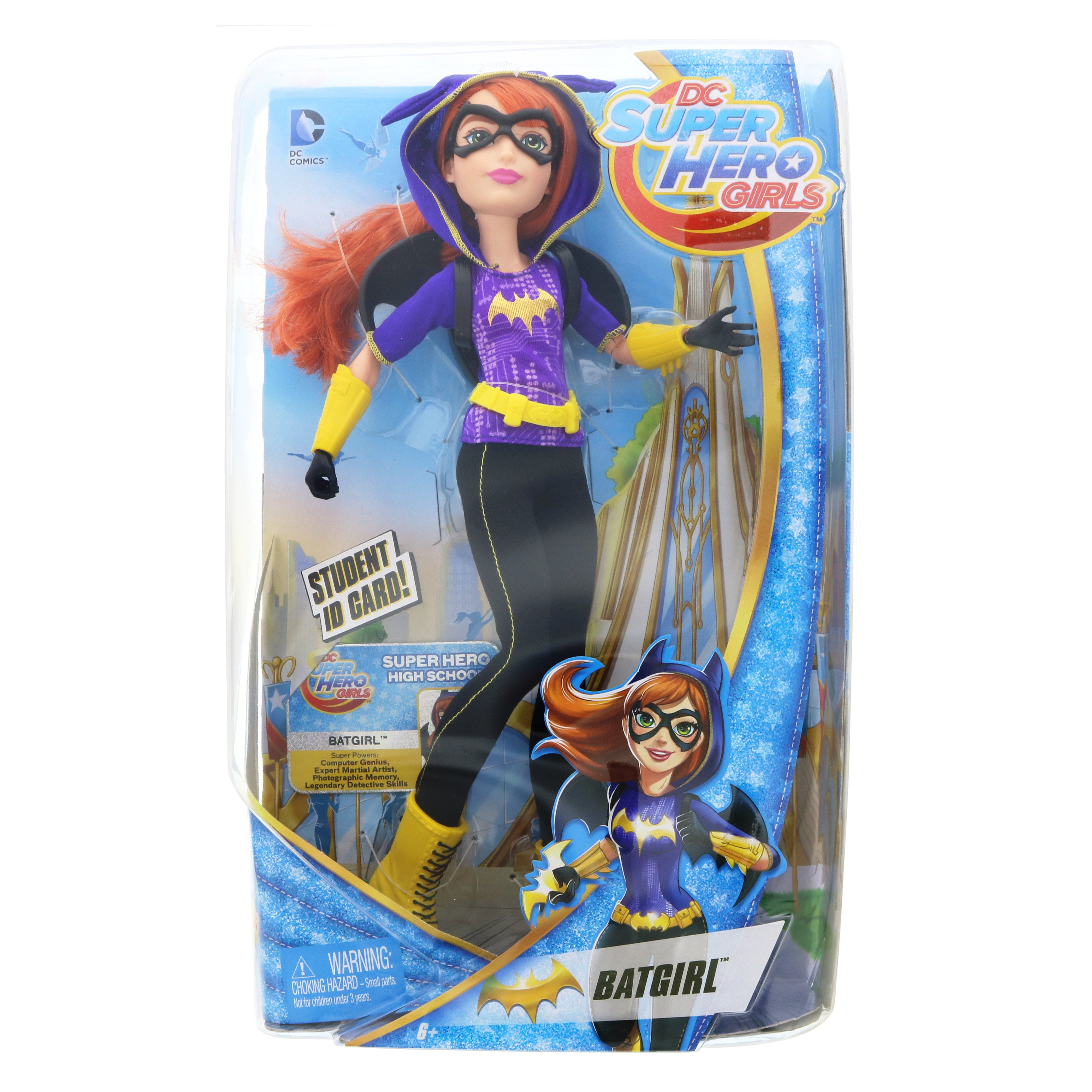 DC Super Hero Girls Batgirl Doll Figure Mattel 