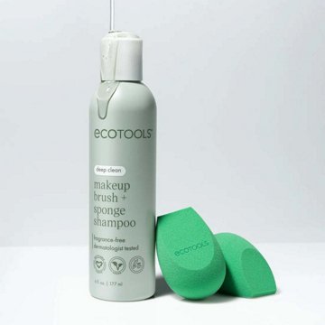 EcoTools Makeup Brush + Sponge Shampoo, 6 oz