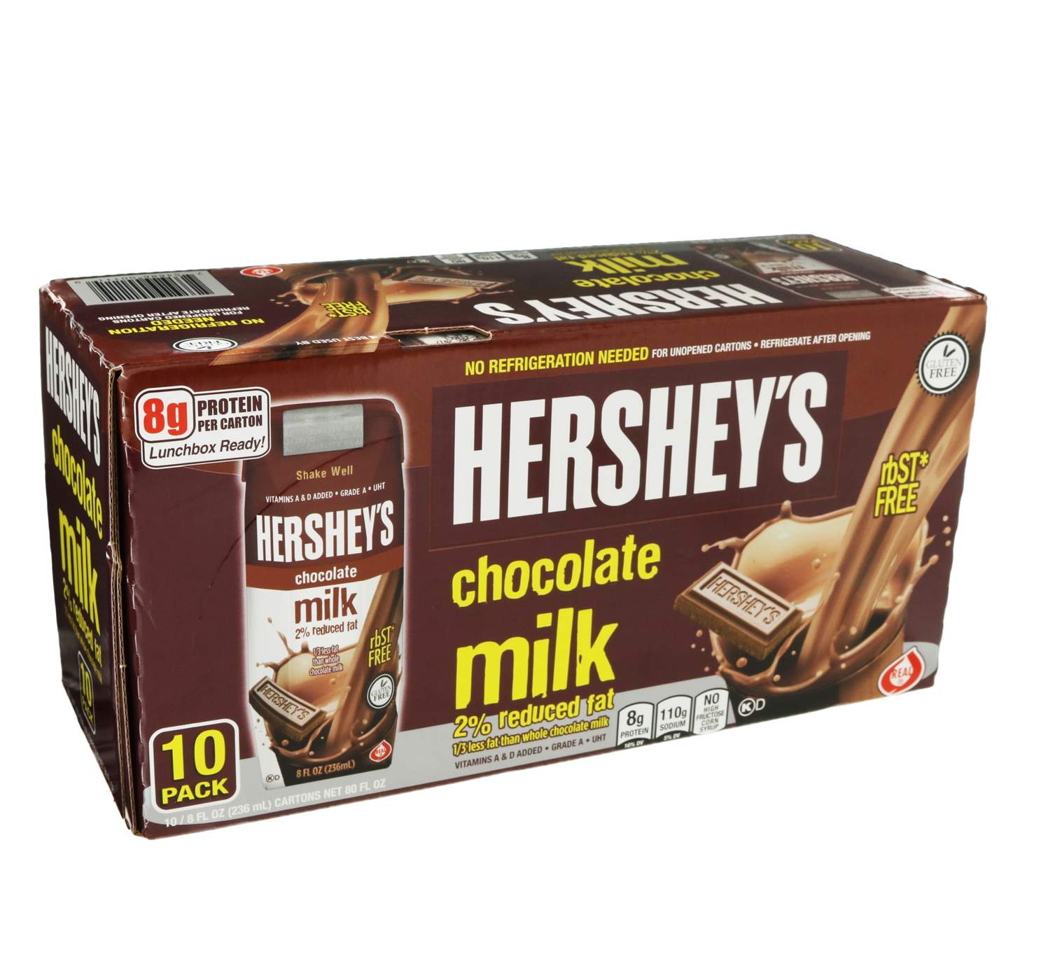 Hershey's Chocolate 2% Reduced Fat Milk; image 1 of 2