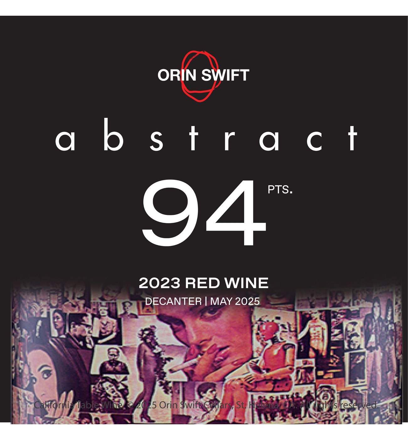 Orin Swift Abstract California Red Blend Wine; image 6 of 6
