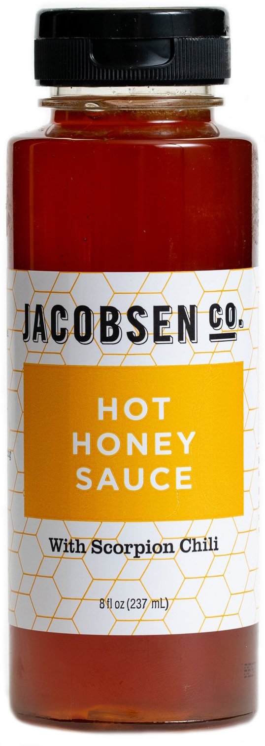 Jacobsen Co. Hot Honey Sauce with Scorpion Chile Shop Honey at HEB