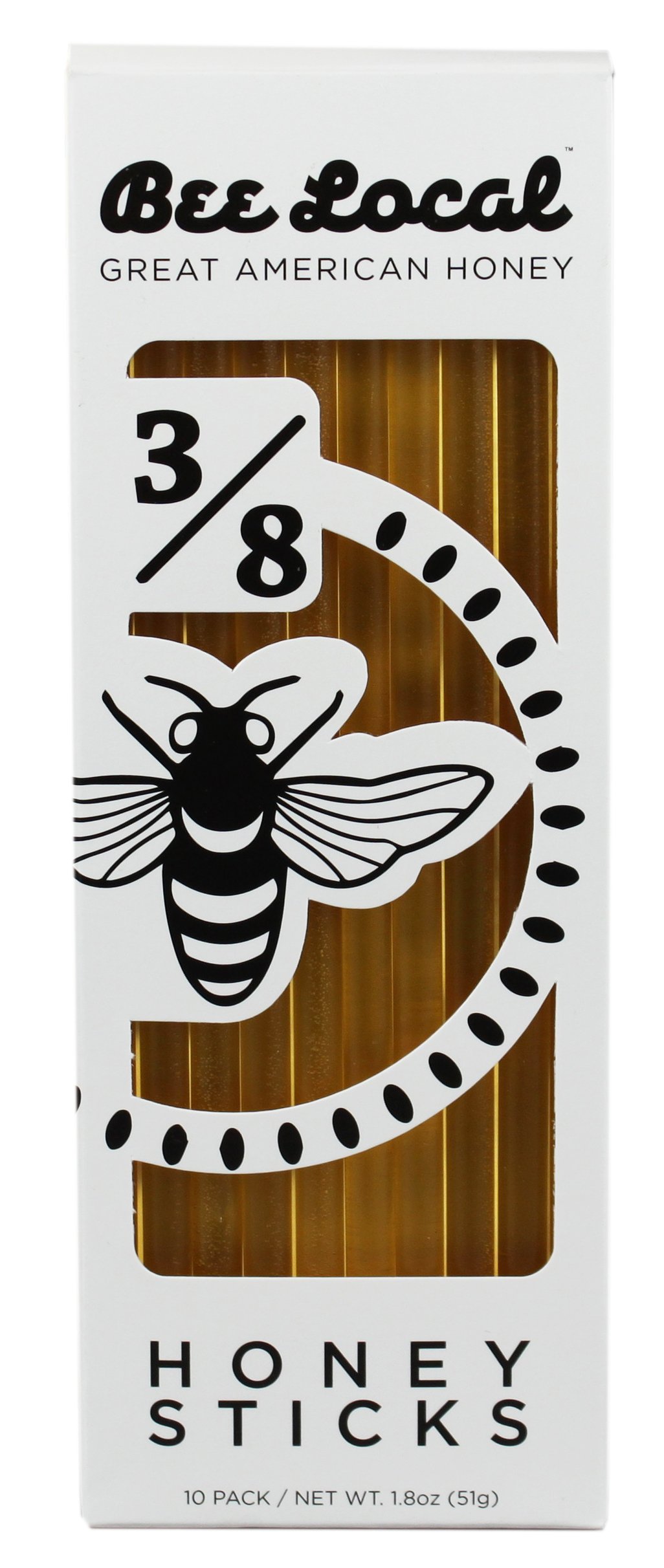 Bee Local Honey Stick 10 Pack