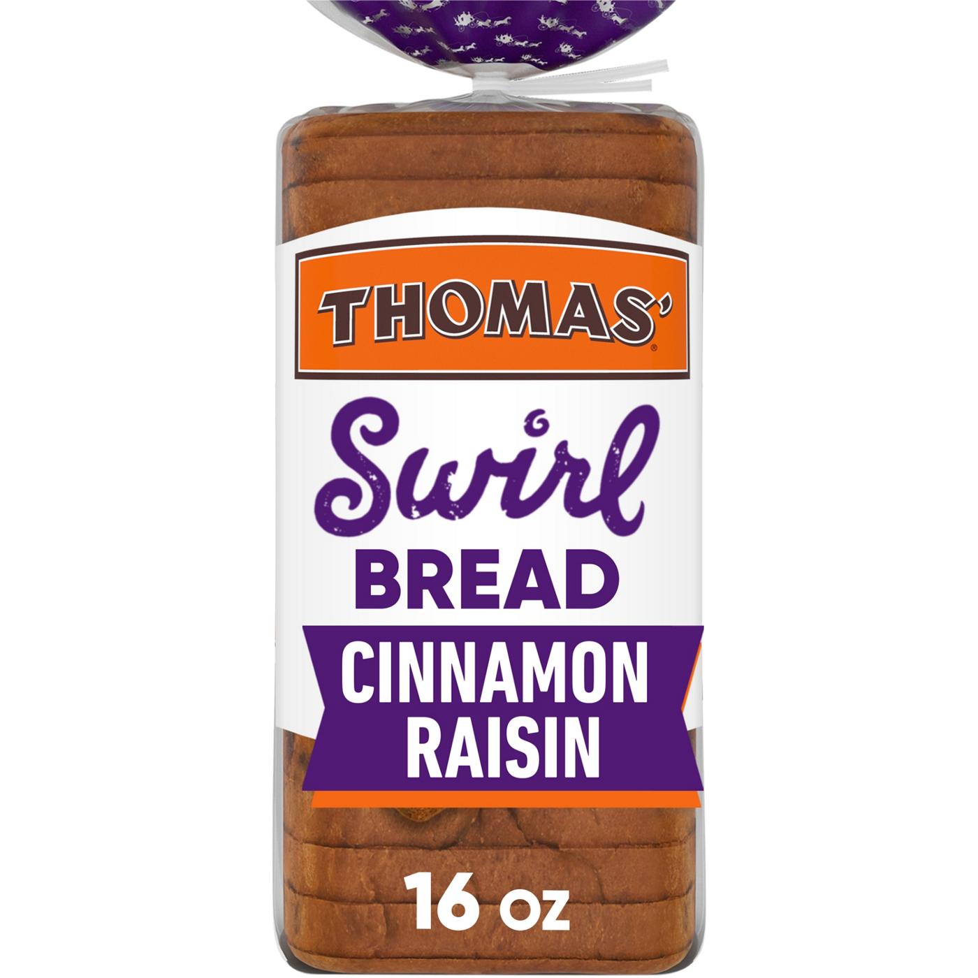 Thomas' Cinnamon Raisin Swirl Bread; image 1 of 8