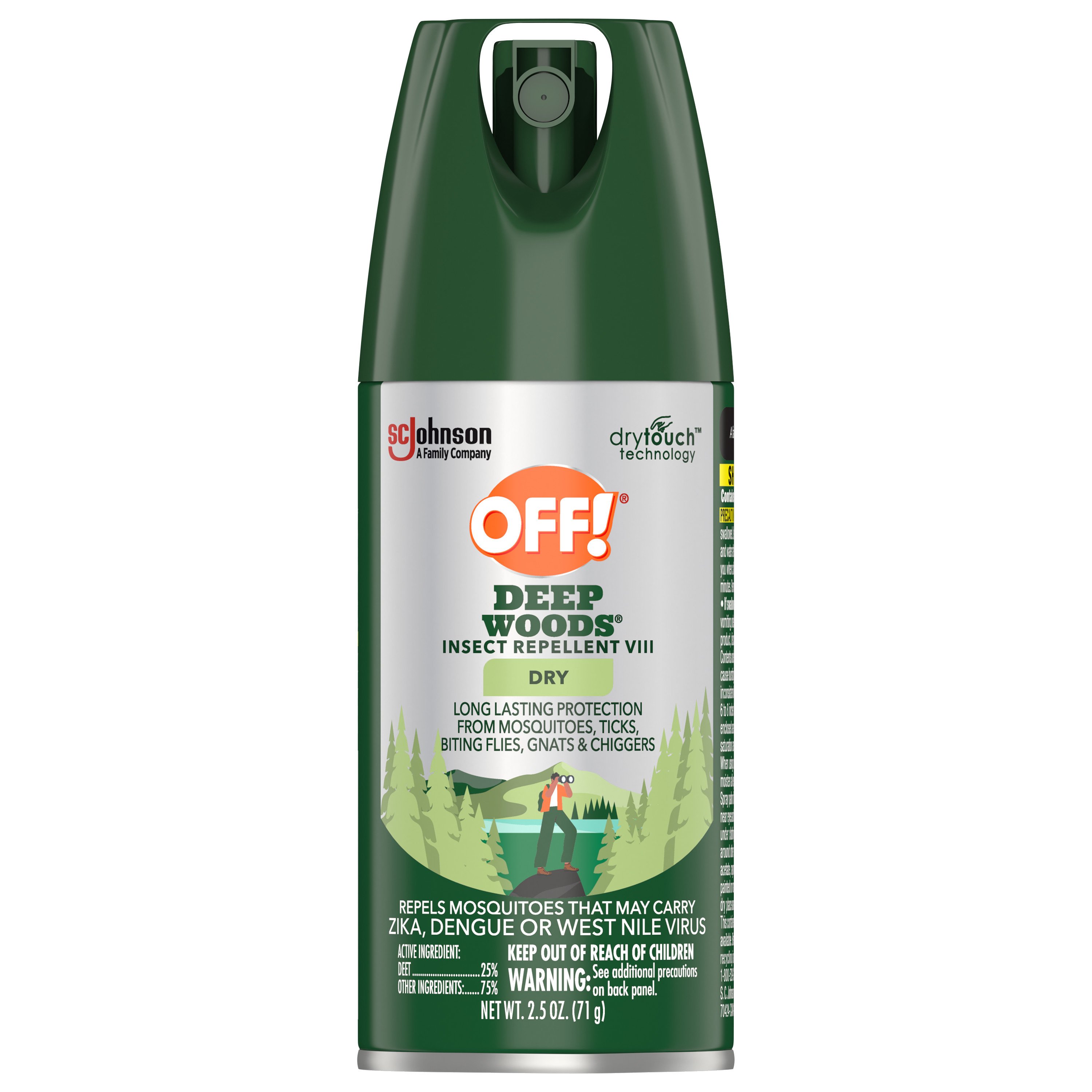 Off! Deep Woods Dry Insect Repellent VIII Shop Insect repellant at HEB