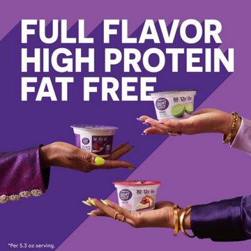 Light + Fit Greek Nonfat 4 pk Yogurt - Strawberry Cheesecake