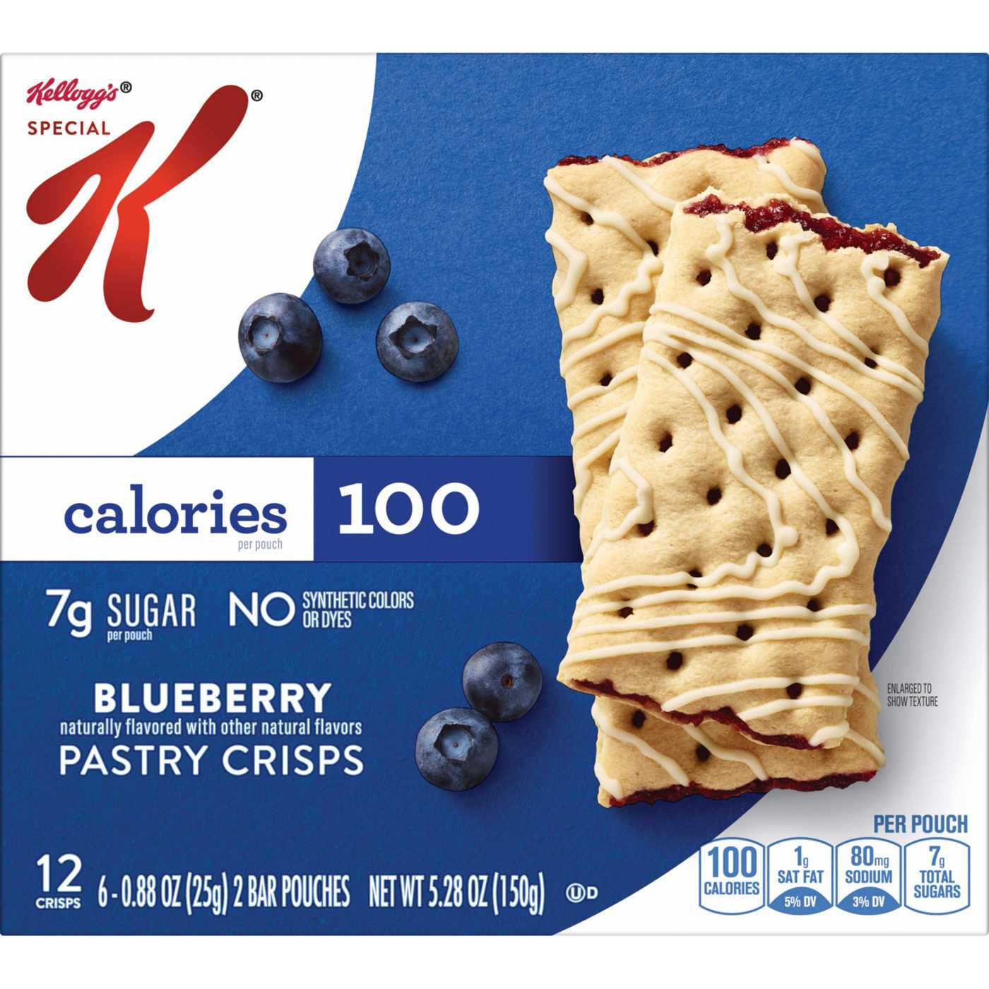 Kellogg's Special K Blueberry Pastry Crisps; image 1 of 4